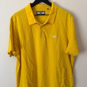 KITH Men's Yellow Polo Size XXL